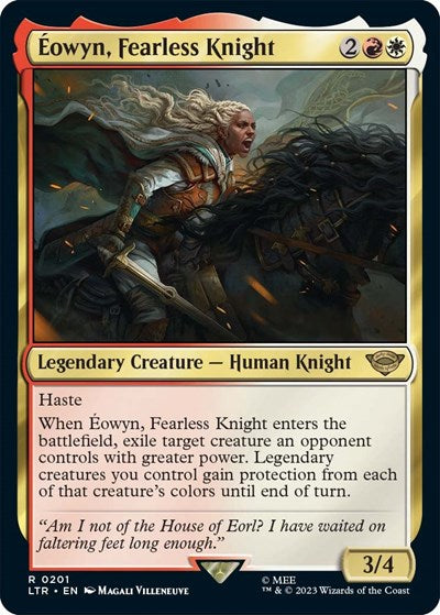 Eowyn, Fearless Knight (Universes Beyond: The Lord of the Rings: Tales of Middle-earth) Light Play
