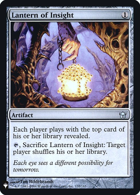 Lantern of Insight (Mystery Booster Retail Edition Foils) Near Mint