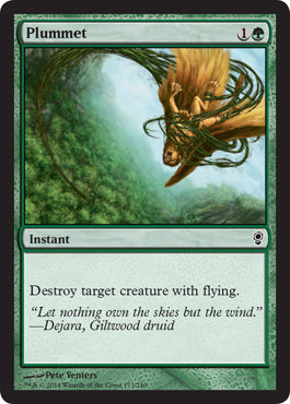 Plummet (Conspiracy) Light Play Foil