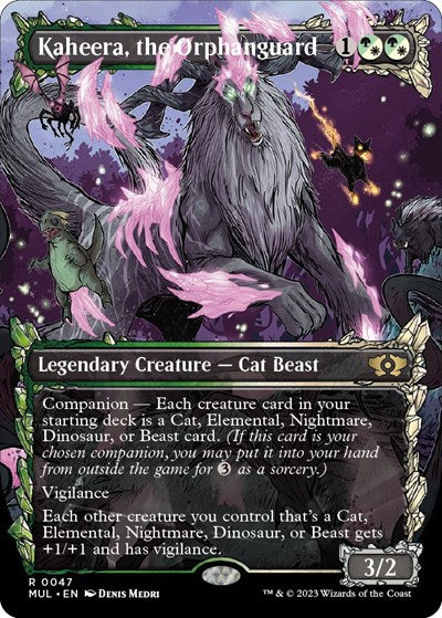 Kaheera, the Orphanguard (March of the Machine: Multiverse Legends) Light Play Foil