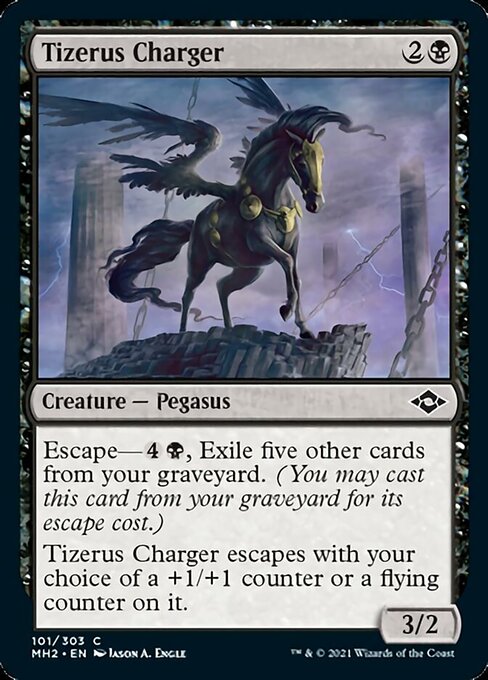 Tizerus Charger (Modern Horizons 2) Light Play Foil