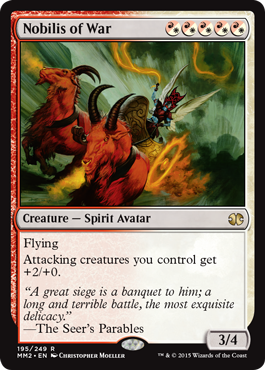 Nobilis of War (Modern Masters 2015) Light Play