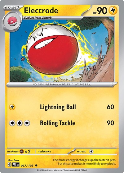 Electrode (SV02: Paldea Evolved) Near Mint