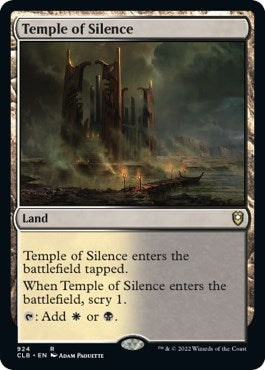 Temple of Silence (Commander Legends: Battle for Baldur's Gate) Near Mint