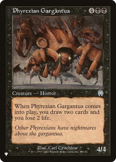 Phyrexian Gargantua (The List) Near Mint