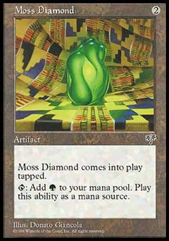 Moss Diamond (Mirage) Light Play
