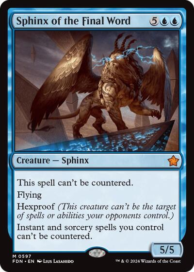 Sphinx of the Final Word (Foundations) Light Play