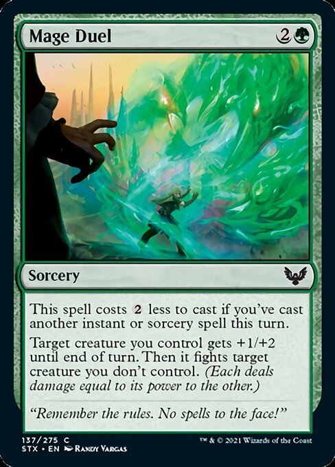 Mage Duel (Strixhaven) Light Play Foil