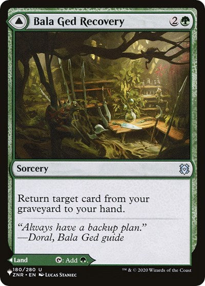 Bala Ged Recovery (Secret Lair Commander: From Cute to Brute) Light Play