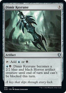 Dimir Keyrune (Commander Legends: Battle for Baldur's Gate) Light Play