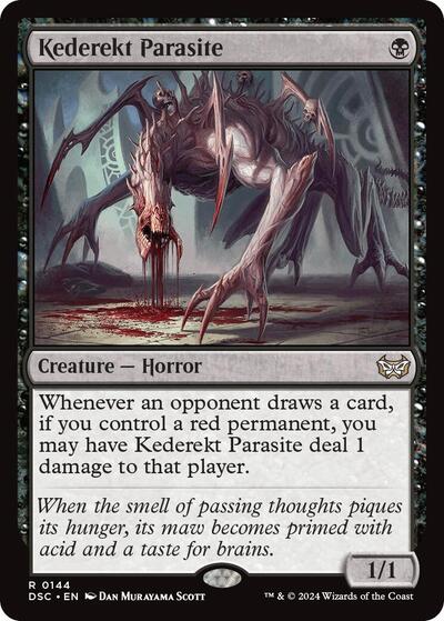 Kederekt Parasite (Commander: Duskmourn: House of Horror) Near Mint