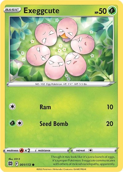 Exeggcute (SWSH09: Brilliant Stars) Near Mint