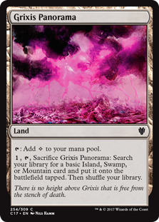 Grixis Panorama (Commander 2017) Light Play