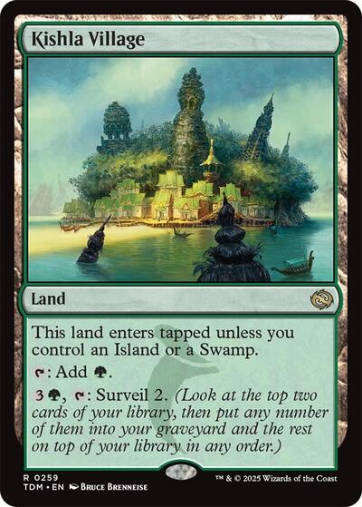 Kishla Village (Tarkir: Dragonstorm) Near Mint