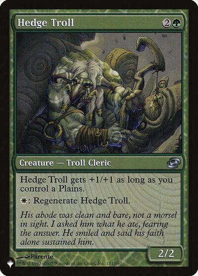 Hedge Troll (The List) Near Mint