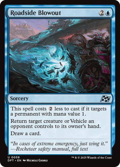 Roadside Blowout (Aetherdrift) Near Mint Foil