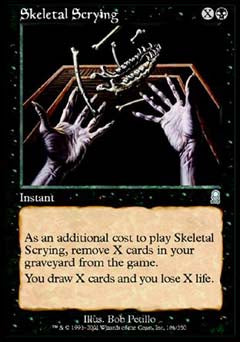 Skeletal Scrying (Odyssey) Light Play