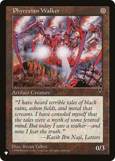 Phyrexian Walker (The List) Light Play