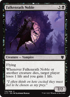 Falkenrath Noble (Commander 2017) Light Play