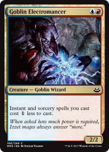 Goblin Electromancer (Modern Masters 2017) Light Play Foil