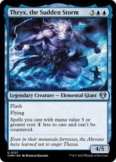 Thryx, the Sudden Storm (Commander Masters) Near Mint