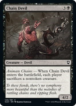 Chain Devil (Commander Legends: Battle for Baldur's Gate) Light Play Foil