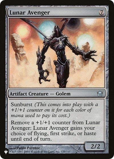 Lunar Avenger (The List) Light Play