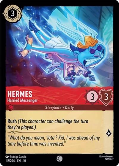 Hermes - Harried Messenger (Whispers in the Well) Near Mint
