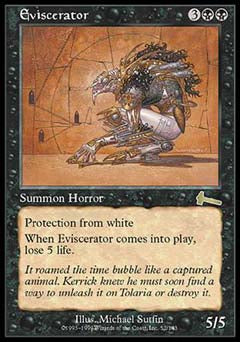 Eviscerator (Urza's Legacy) Light Play