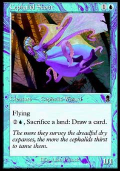 Cephalid Scout (Odyssey) Light Play