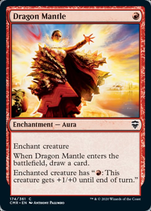 Dragon Mantle (Commander Legends) Near Mint Foil