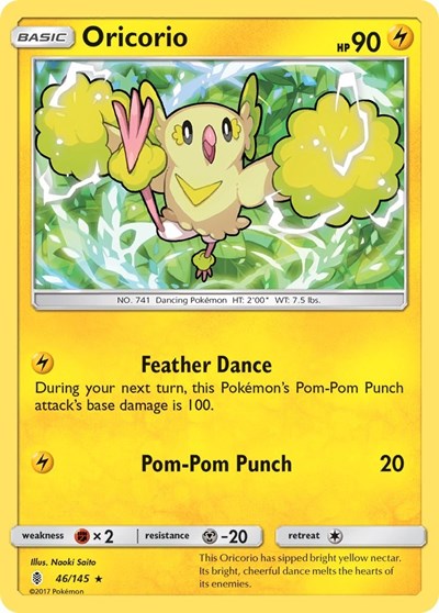 Oricorio (46) (SM - Guardians Rising) Near Mint