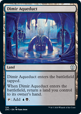 Dimir Aqueduct (Commander 2020 Zendikar Rising) Light Play