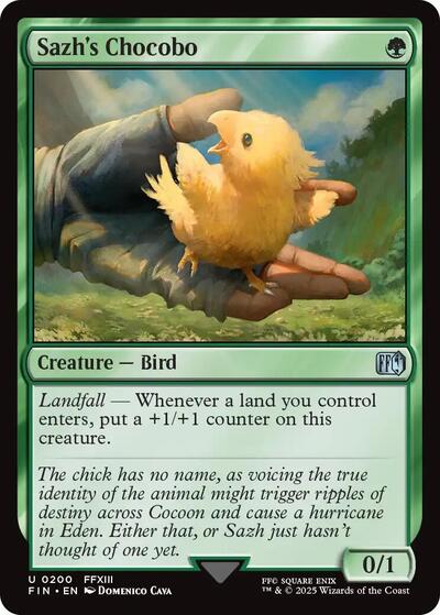 Sazh's Chocobo (Universes Beyond: FINAL FANTASY) Near Mint