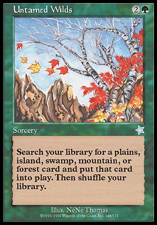 Untamed Wilds (Starter 1999) Light Play