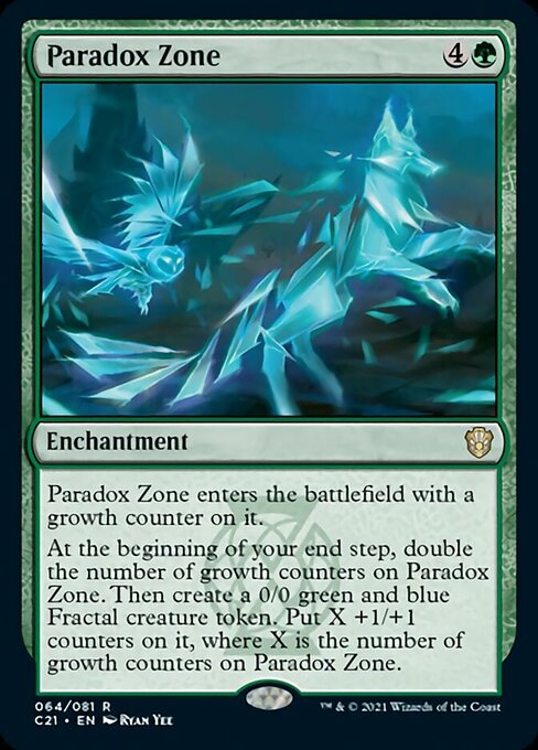 Paradox Zone (Commander 2021 Strixhaven) Light Play