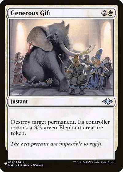 Generous Gift (The List) Near Mint