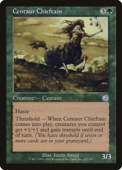 Centaur Chieftain (Torment) Light Play Foil