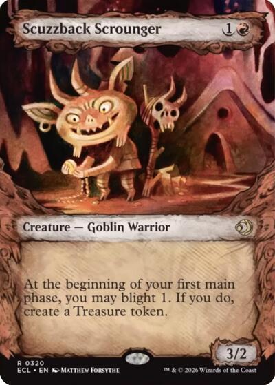 Scuzzback Scrounger (Showcase) (Lorwyn Eclipsed) Near Mint