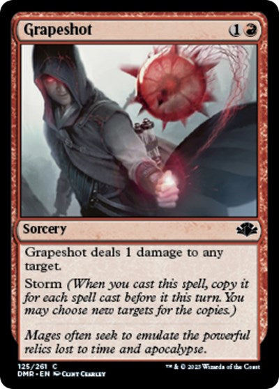 Grapeshot (Dominaria Remastered) Light Play Foil
