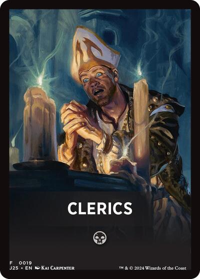 Clerics Theme Card (Foundations Jumpstart) Near Mint