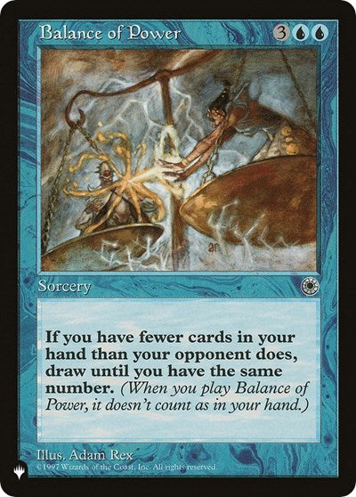 Balance of Power (The List) Light Play
