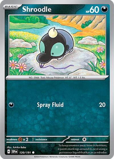 Shroodle (SV08: Surging Sparks) Near Mint