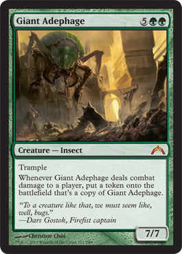 Giant Adephage (Gatecrash) Light Play