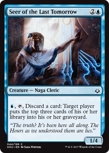 Seer of the Last Tomorrow (Hour of Devastation) Light Play Foil