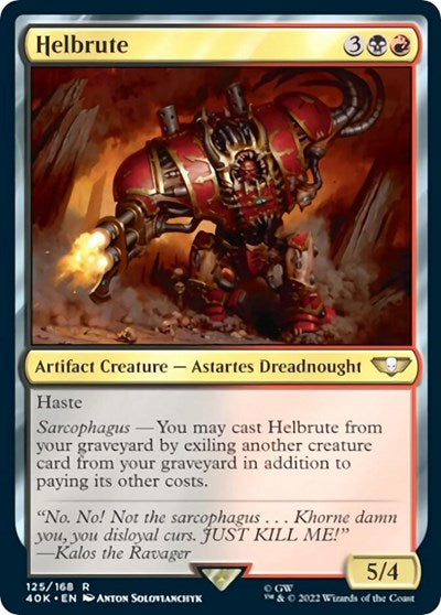 Helbrute (Universes Beyond: Warhammer 40K) Near Mint