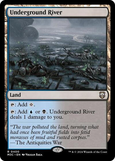 Underground River (Commander: Modern Horizons 3) Near Mint