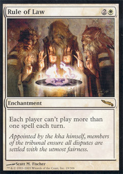 Rule of Law (Mirrodin) Light Play