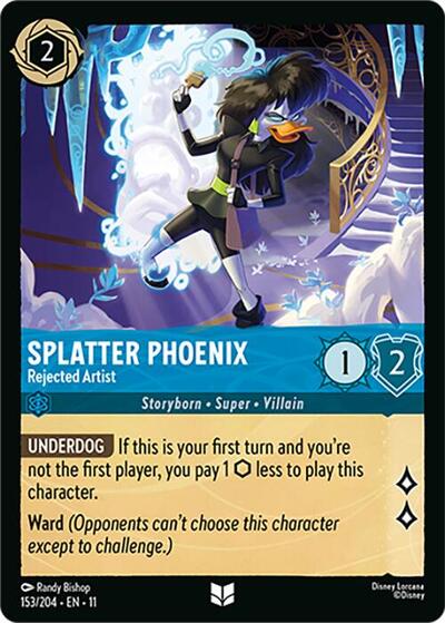 Splatter Phoenix - Rejected Artist (Winterspell) Near Mint