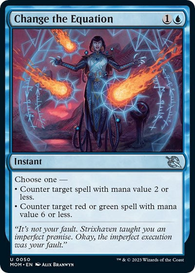 Change the Equation (March of the Machine) Near Mint Foil